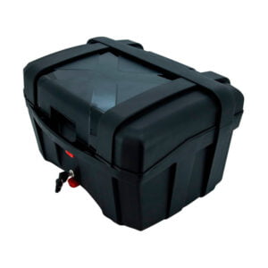 Maletero para motocicleta Tomcat de 40 litros, resistente y seguro