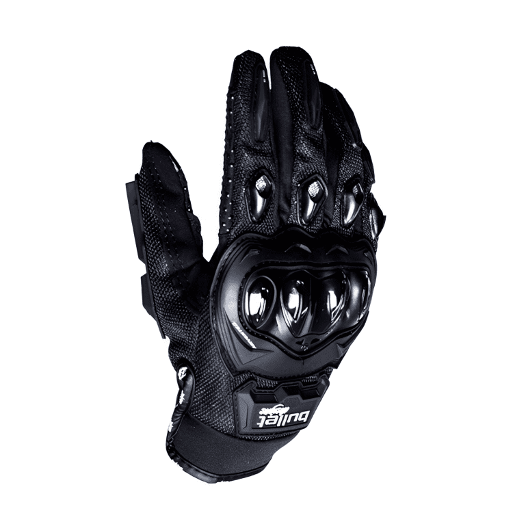 Guante BULLET de protección 270 negro para motocicleta