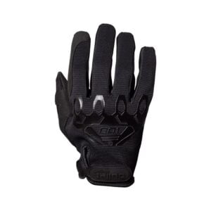 Guante BULLET 801 Dedo Largo Negro para motociclistas