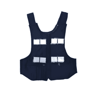 Chaleco Certificado Escolta Negro