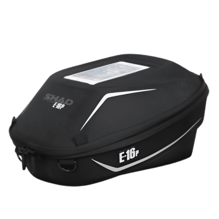 Maleta tank bag semi rígida Shad para moto