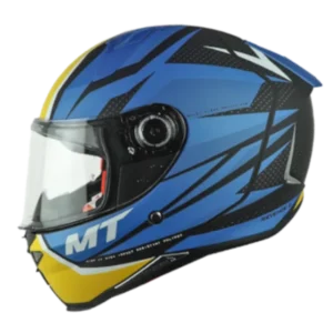 CASCO INTEGRAL MT REVERENGE KLEY A7 AZUL AMARILLO BV