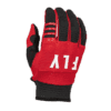 Guante Fly F16 rojo para moto y motocross