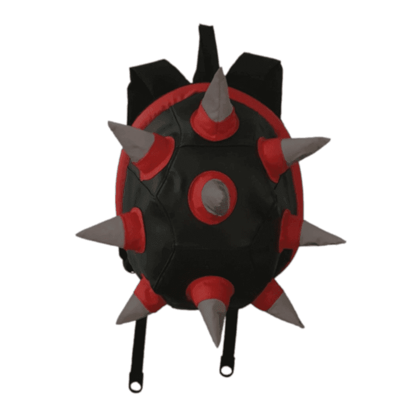 Maleta caparazón con pinchos para motocicleta Maleta caparazón con pinchos para motocicleta