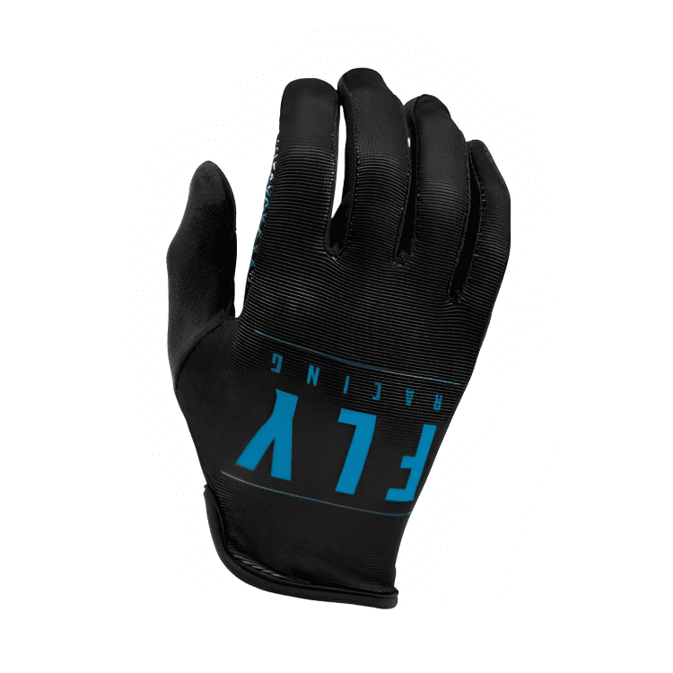 Guante Fly Media azul negro para motociclista Guante Fly Media azul negro para motociclista
