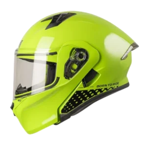 Casco abatible ICH 3120 Solid verde policía