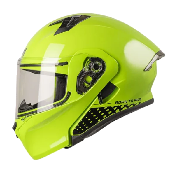 Casco abatible ICH 3120 Solid verde policía
