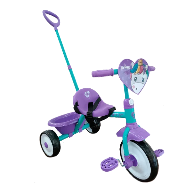 TRICICLO-GW-paseador-morado Triciclo Paseador Canasta Trasera GW by Happy