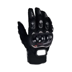 Guante Pro Biker dedo largo MCS01 con protección negro