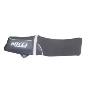 Cojín de moto NKD Power personalizada blanco negro