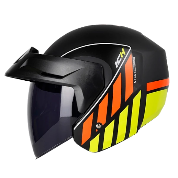 Casco abierto ICH 101 Blade con visor antirrayas y envío a toda Colombia