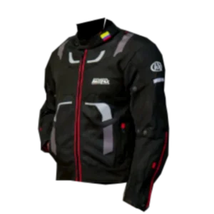 Chaqueta de protección Men Halifa Cúcuta negra para motociclistas