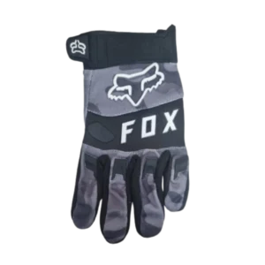 Guante Dedo Largo Fox Gris