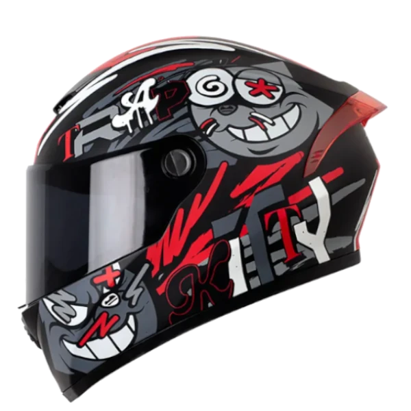 Casco Integral X-One 500 EVO Kitt para motociclistas