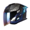 Casco abierto Shaft Pro 240 Racetron para motociclista