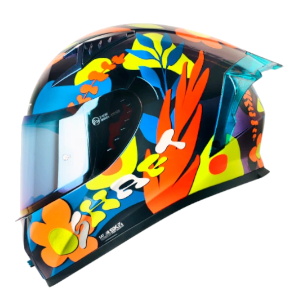 CASCO-INTEGRAL-SHAFT-526-EVO-NATURA-CAMALEON-NARANJA Casco Integral SHAFT 526 SP EVO Natura