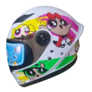 Casco Integral KRM Kids Chicas Superpoderosas