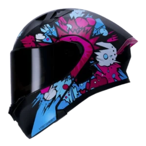 Casco Abatible ICH 3120 Comic Boom diseño cómic para motociclistas