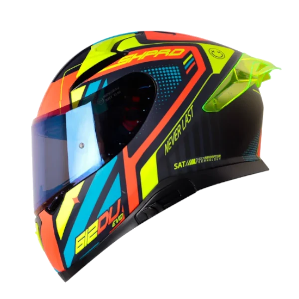 Casco integral SHAFT PRO 612 Dv Evo Blunner para motociclistas urbanos y de carretera
