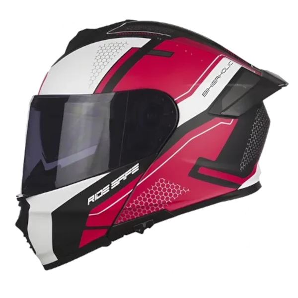 CASCO ABATIBLE KOV THUNDER FASTER ROJO BV Casco abatible KOV Thunder Faster con visor antirrayas y envío a toda Colombia