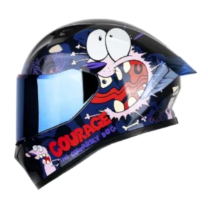 Casco integral ICH 503 EDI Brave edición especial con diseño Coraje y doble visor