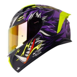 Casco integral SHAFT 582 SP EVO Tigerface con diseño deportivo y certificación DOT