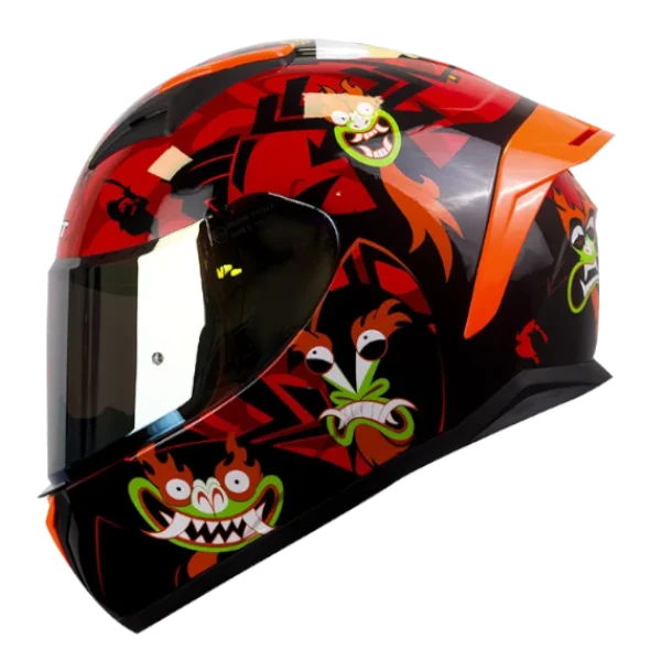 Casco integral SHAFT 582 SP EVO Samurai Jack con visor solar