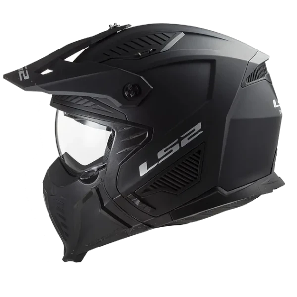 Casco abierto LS2 606 Drifter con visor solar retráctil e interior cómodo y lavable