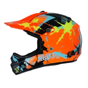 Casco Cross Scorpion Kids XR 003 Xecuro Xtrong para niños, original con certificado, diseño resistente y seguro, ideal para motocross y cuatrimotos.