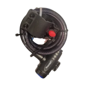 CANDADO GUAYA CON LLAVE MOTOSHOPPER PEQUEÑO RS