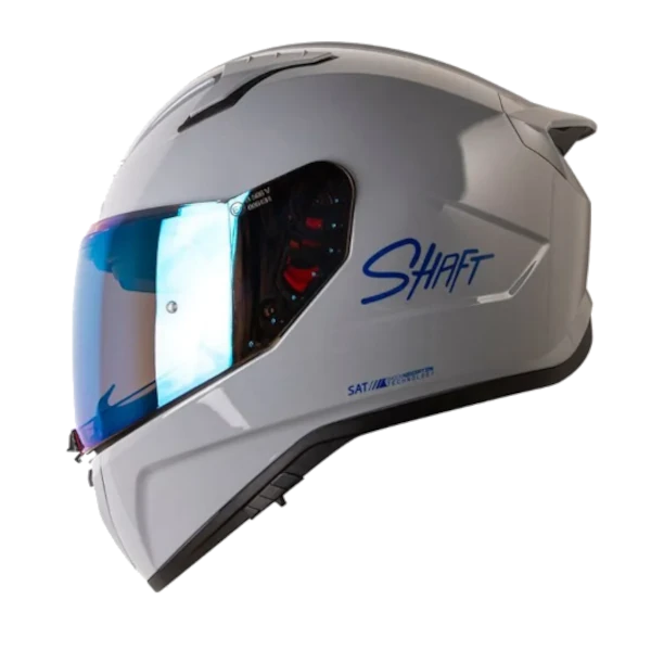 CASCO INTEGRAL SHAFT 532 DV SOLID GRIS VISOR IRI AZUL BV