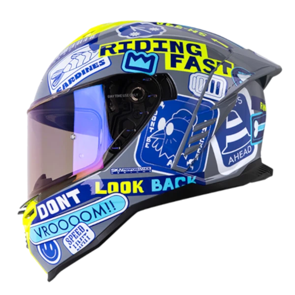 CASCO INTEGRAL SHAFT 598 GTR RANDOMIZER AZUL GRIS BV