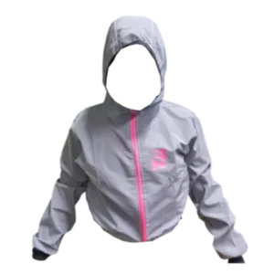 CHAQUETA REFLECTIVA LOGO RETEN FUCSIA DELANTE BV