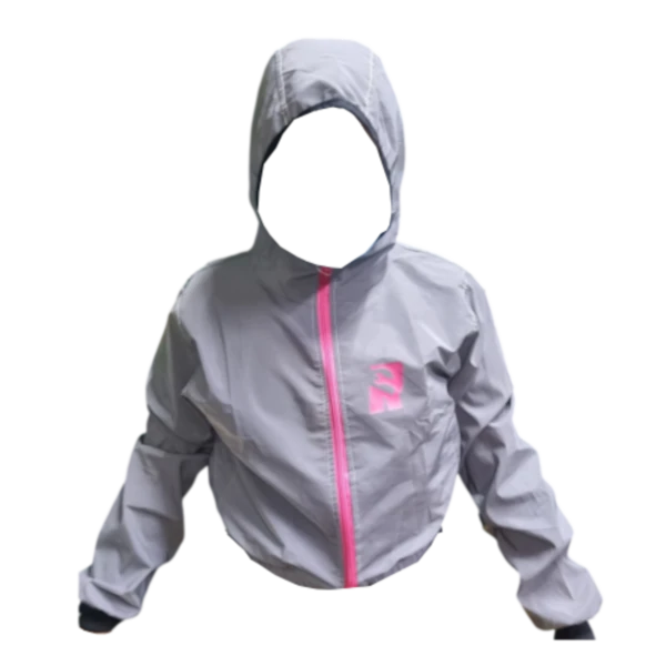 CHAQUETA REFLECTIVA LOGO RETEN FUCSIA DELANTE BV