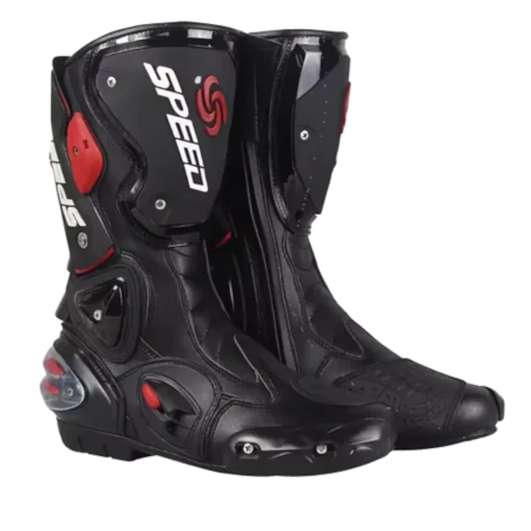 BOTAS MOTOCROSS BOOTS TRIBE NEGRA ROJA RS