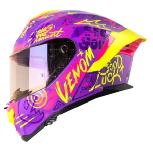 CASCO INTEGRAL SHAFT PRO 609 VENOM FREEDOM MORADO FUCSIA BV