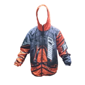 CHAQUETA REFLECTIVA SUBLIMADA MALLA ROJA TALLA AXL BV