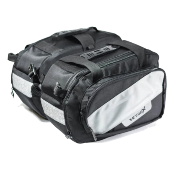 ALFORJAS VETROX NEGRA RS 1