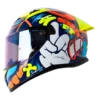 CASCO ABIERTO SHAFT 522 SP BEARTY NARANJA AZUL BV