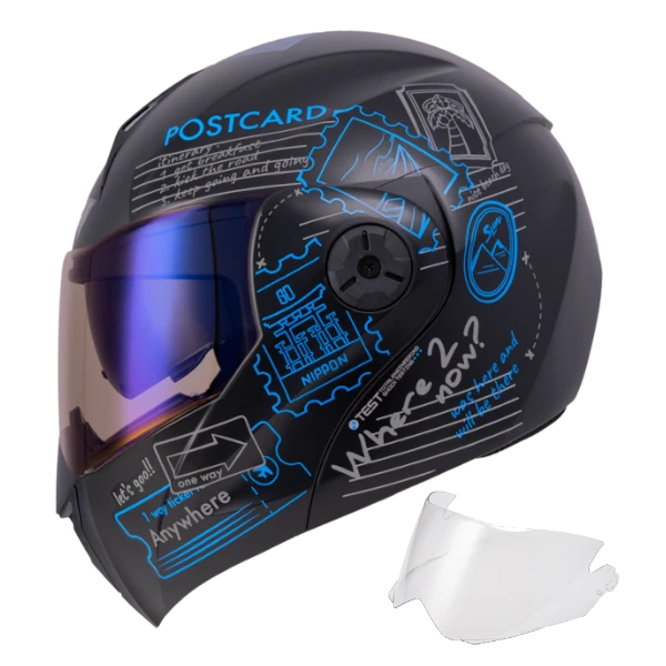 Casco Abatible ICH 3110 Where To Next Zul 2.0 para motociclistas