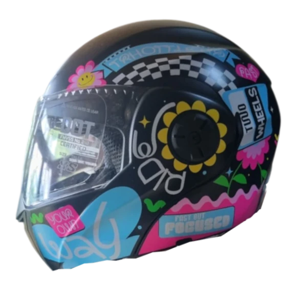 CASCO ABATIBLE ICH 3110S KIDS SHAMELESS AMARILLO BV