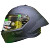 CASCO ABATIBLE XTRONG XTR 352 SOLID NEGRO MATE BV