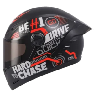 Casco integral ICH 501 SP Ridabyte rojo BV 1.0 para motociclista