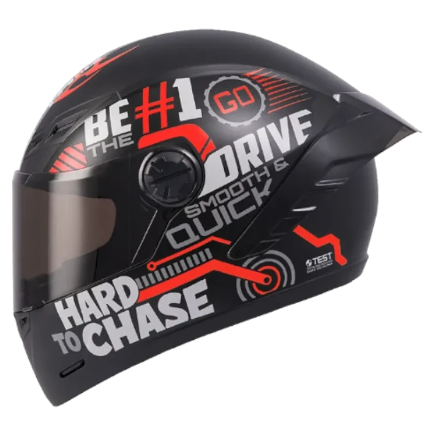 Casco integral ICH 501 SP Ridabyte rojo BV 1.0 para motociclista