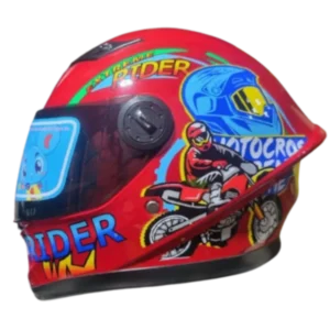 CASCO INTEGRAL KRM MOTOCROSS ROJO BV