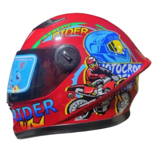 CASCO INTEGRAL KRM MOTOCROSS ROJO BV