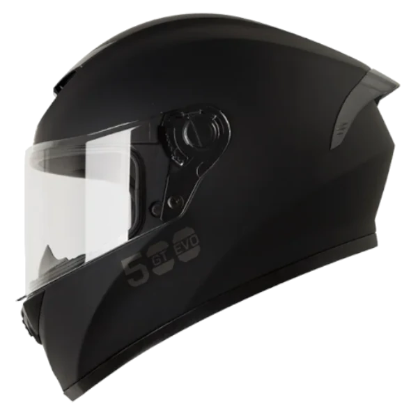 Casco integral X One 500 GT EVO color sólido con visera transparente – diseño aerodinámico y protección avanzada para motociclistas.