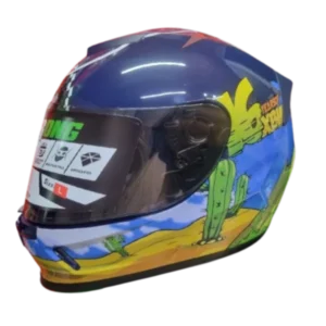 CASCO INTEGRAL XTRONG XTR 002 MOTO AZUL BV