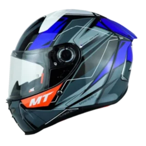 Casco Integral MT Revenge 2 Xavi Vierge A7 con diseño deportivo y visera transparente