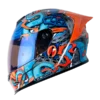 asco Integral Shaft 502 SP Superrealism Gris Naranja BV – Protección y estilo para motociclistas